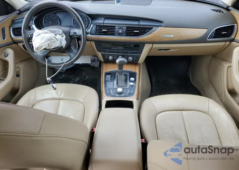 2013 Audi A6 Premium Plus from USA, damaged, VIN WAUGGAFC1DN034732